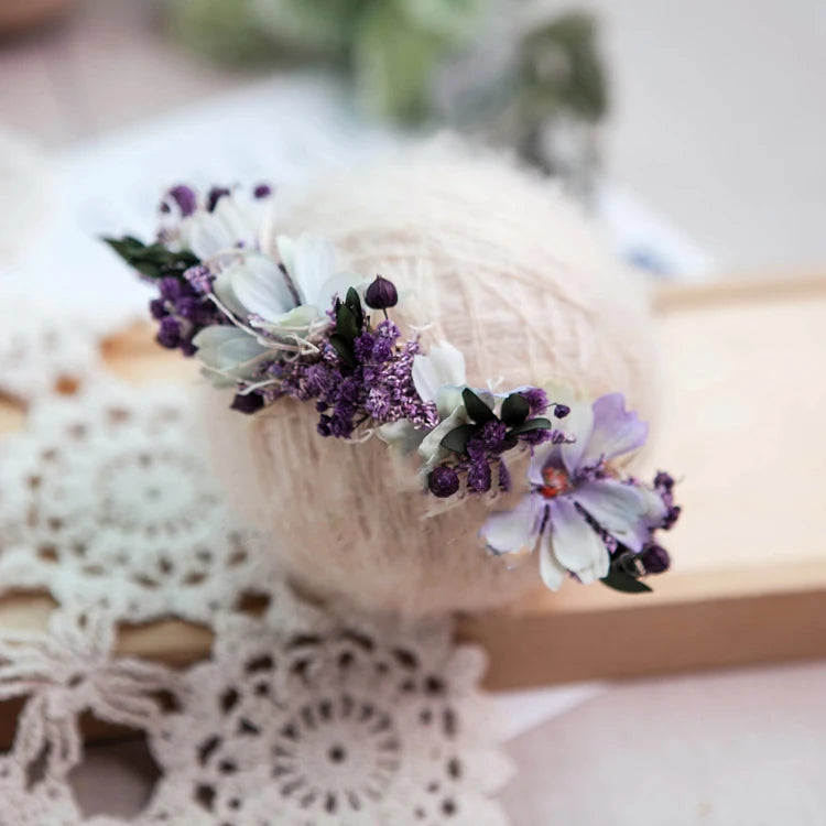 KMK - Newborn Flower Headband