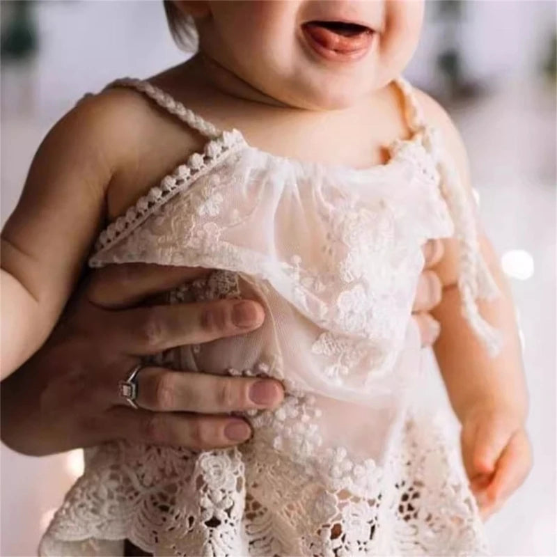 KMK - Newborn Lace Dress