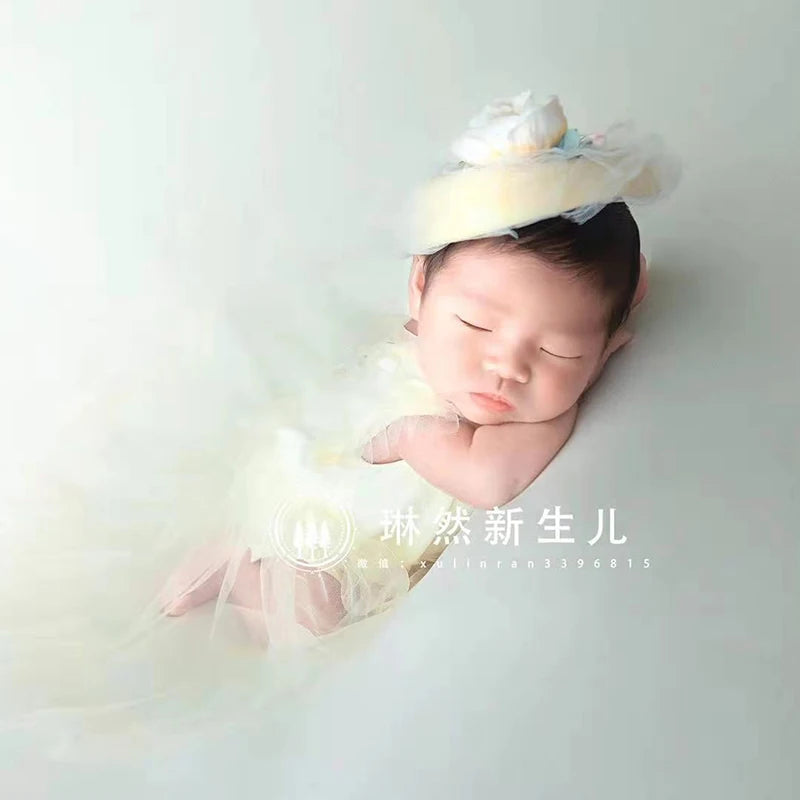 KMK - Newborn Lace Princess Hat