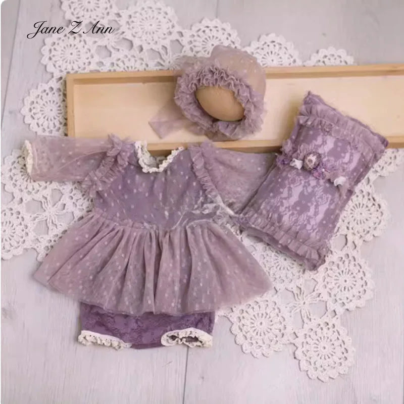 KMK - Newborn Outfit + Pillow + Hat set