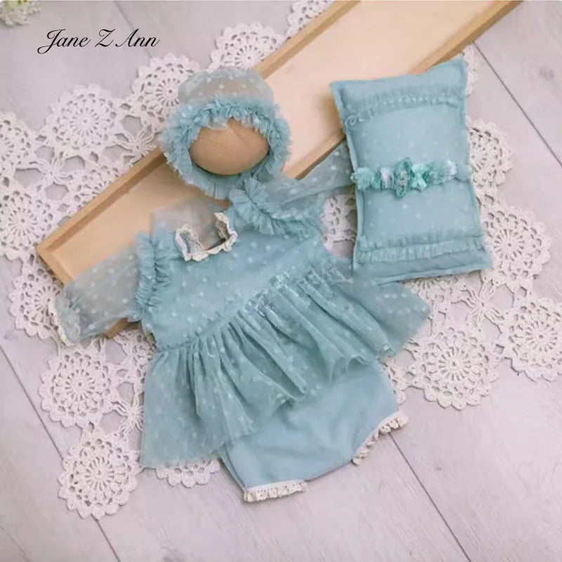 KMK - Newborn Outfit + Pillow + Hat set