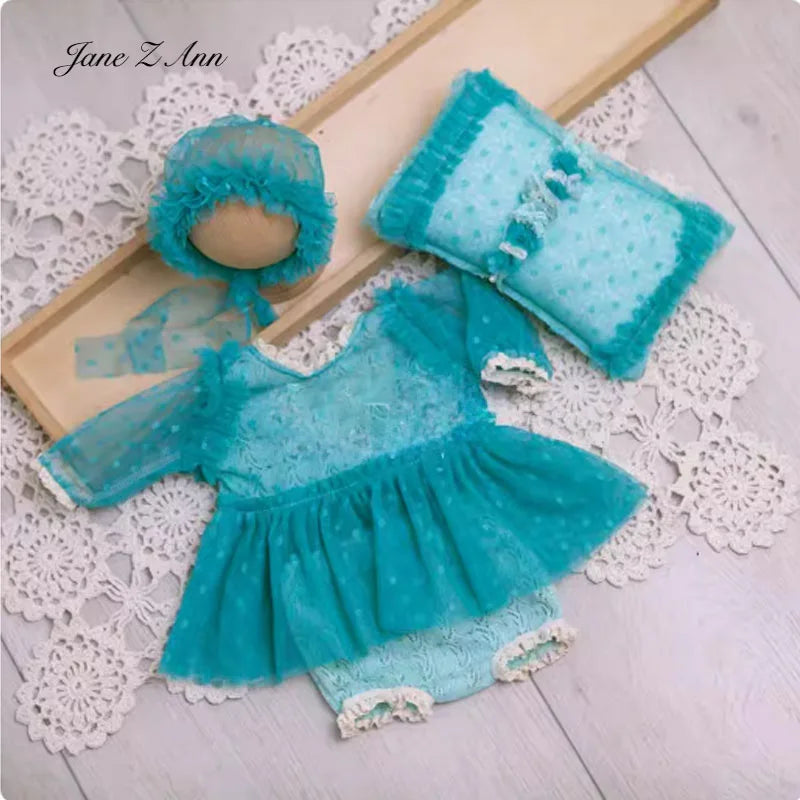 KMK - Newborn Outfit + Pillow + Hat set