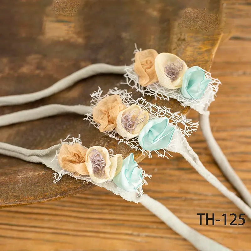 KMK - Newborn Photography Floral Headband