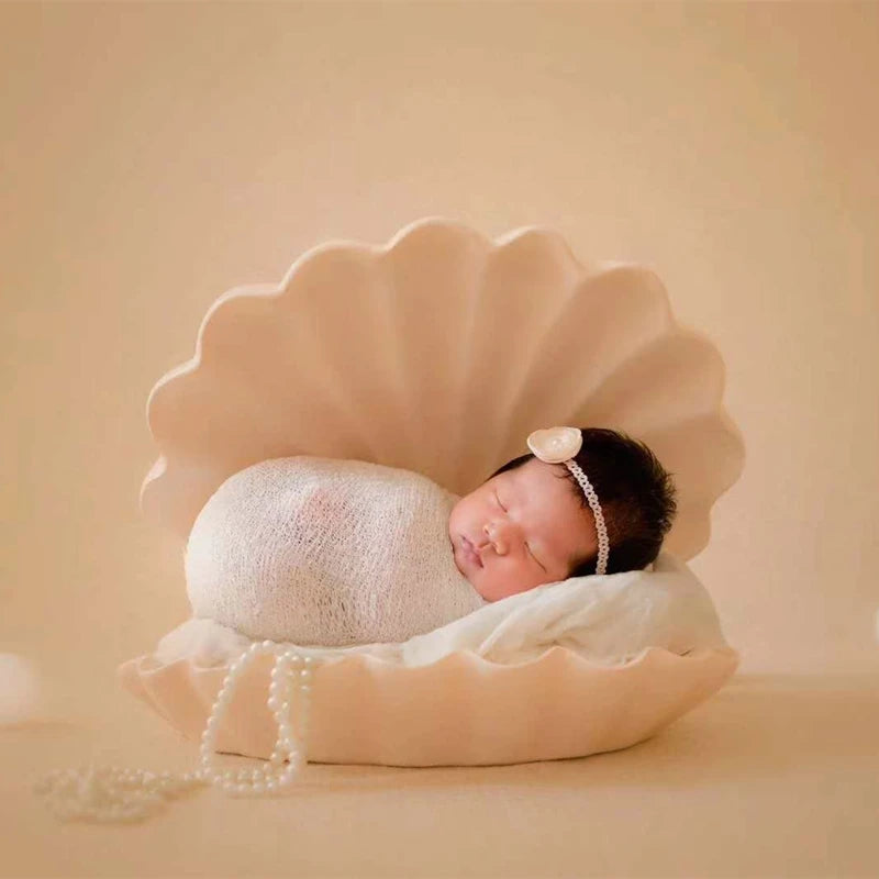 KMK - Newborn Photography Iron Shell Prop