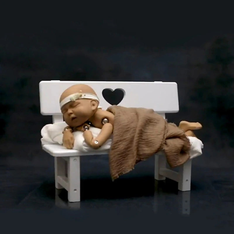 KMK - Newborn Photography Prop Deck Chair