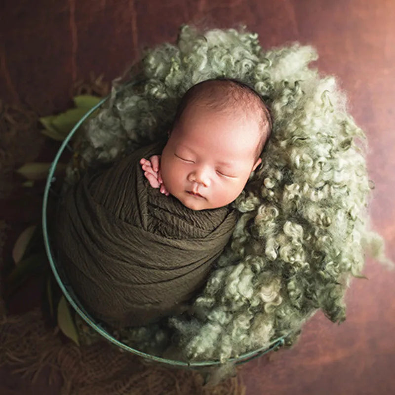 KMK - Newborn Photography Prop Iron Basket