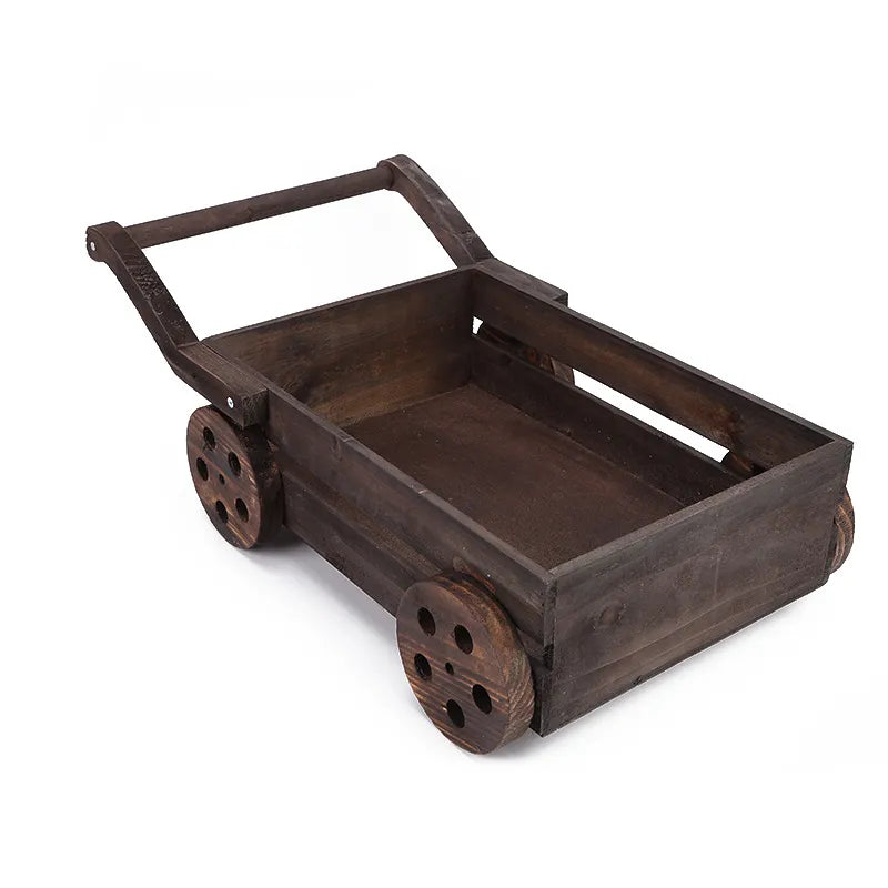 KMK - Newborn Photography Small Wooden Car Prop