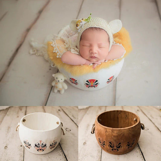 KMK - Newborn Posing Round Bucket Prop