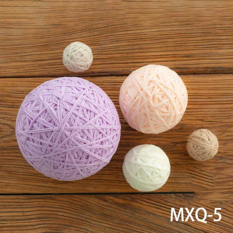 KMK - Newborn Posing Wool Ball Combo