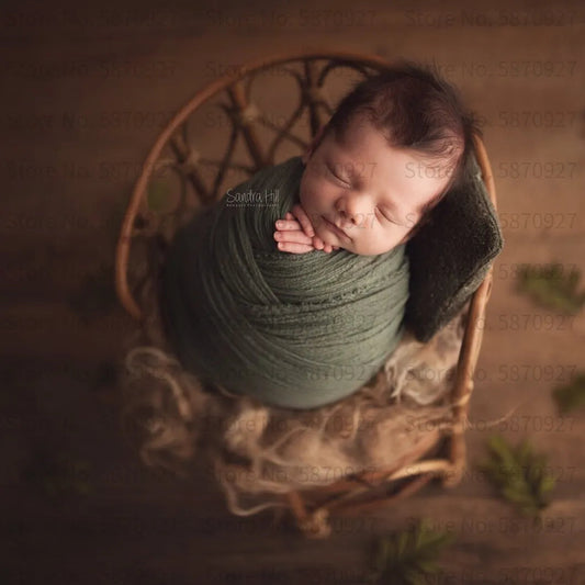 KMK - Newborn Rattan Chair Photo Prop