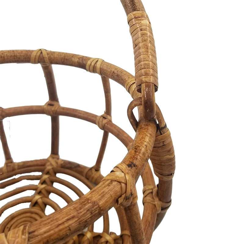 KMK - Newborn Rattan Woven Basket Prop