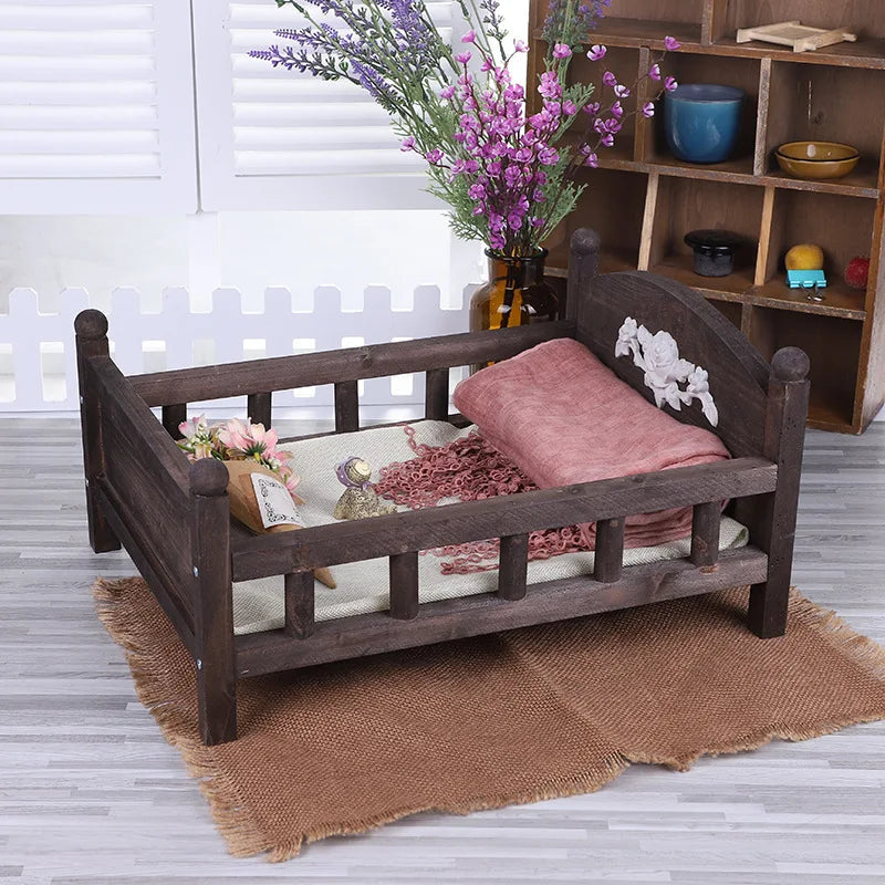 KMK - Newborn Retro Bed Photo Prop