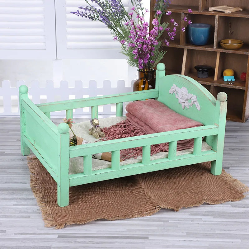 KMK - Newborn Retro Bed Photo Prop