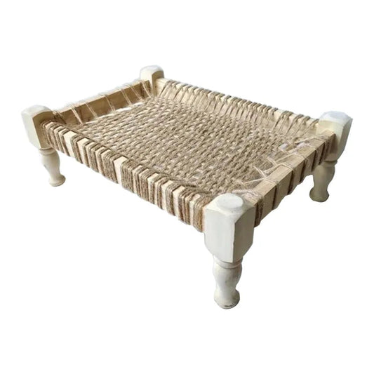 KMK - Newborn Retro Rattan Posing Bed Photo Prop