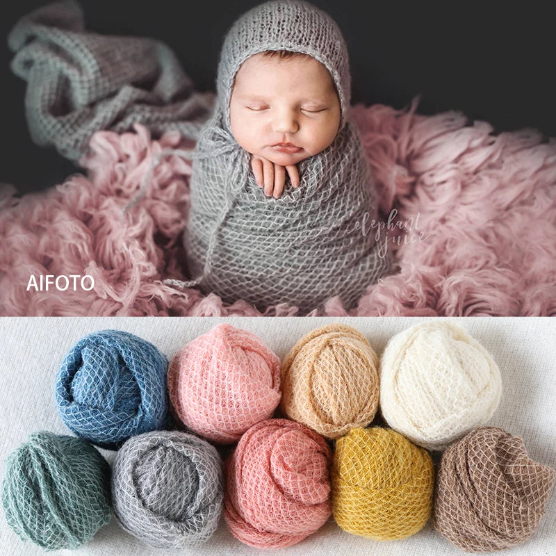 KMK - Newborn Stretch Lattice Wraps