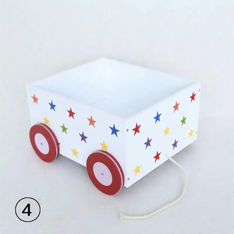 KMK - Newborn Wood Posing Trolley Photo Prop