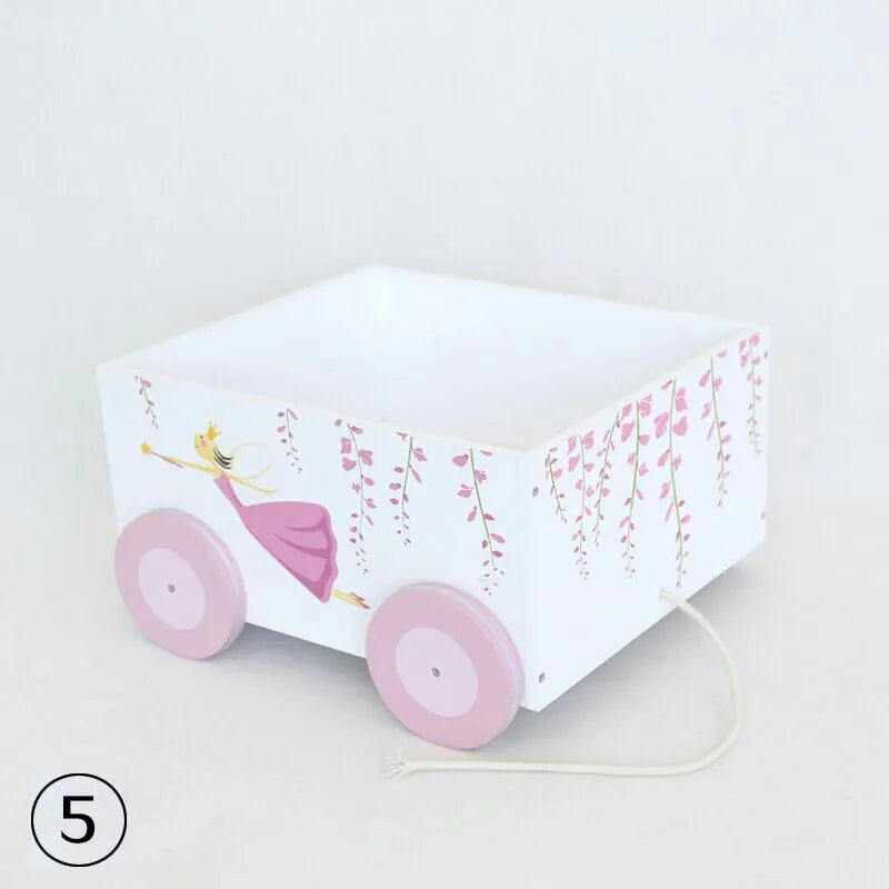 KMK - Newborn Wood Posing Trolley Photo Prop