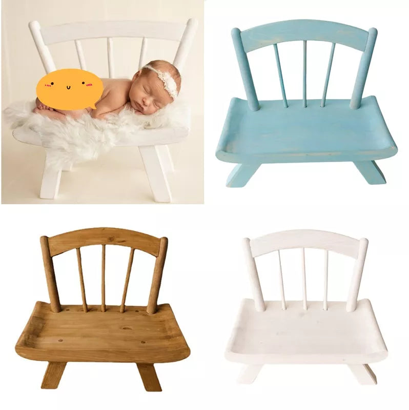 KMK - Newborn Wooden Chair Prop