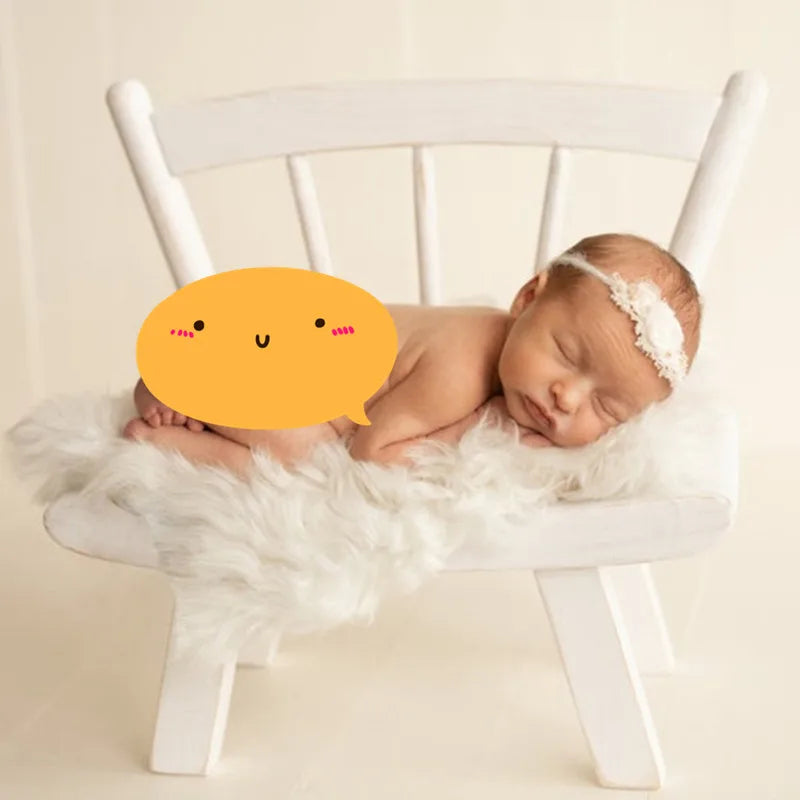 KMK - Newborn Wooden Chair Prop