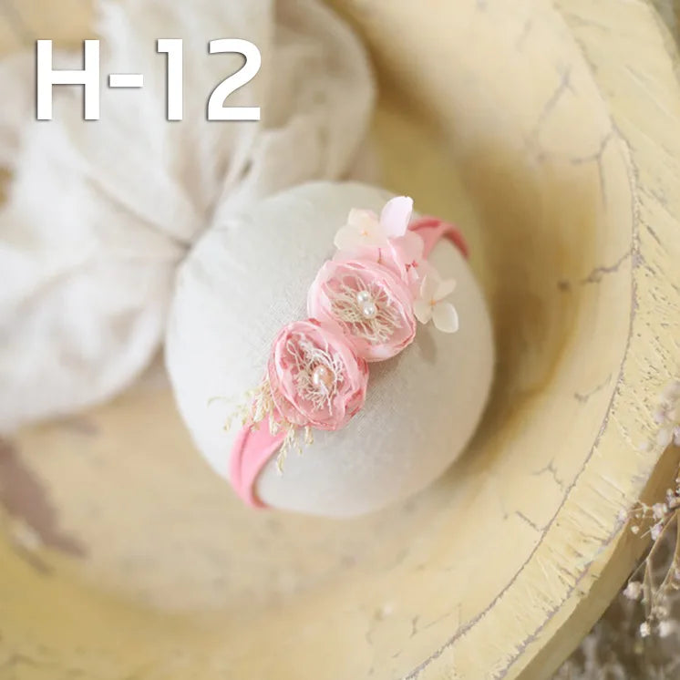 KMK - Newborn flower headband