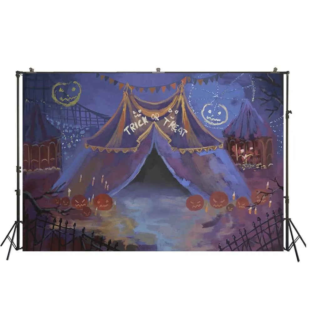 KMK - Painted Halloween Backdrop