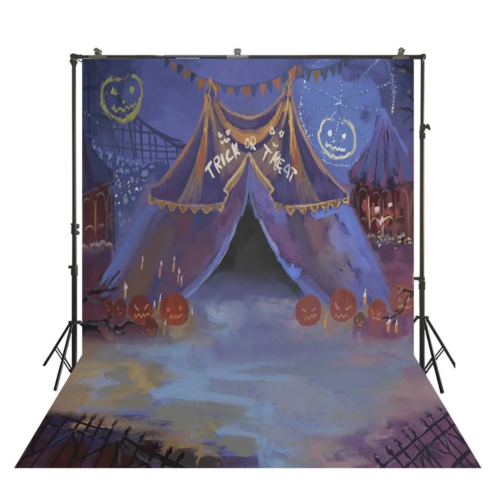 KMK - Painted Halloween Backdrop