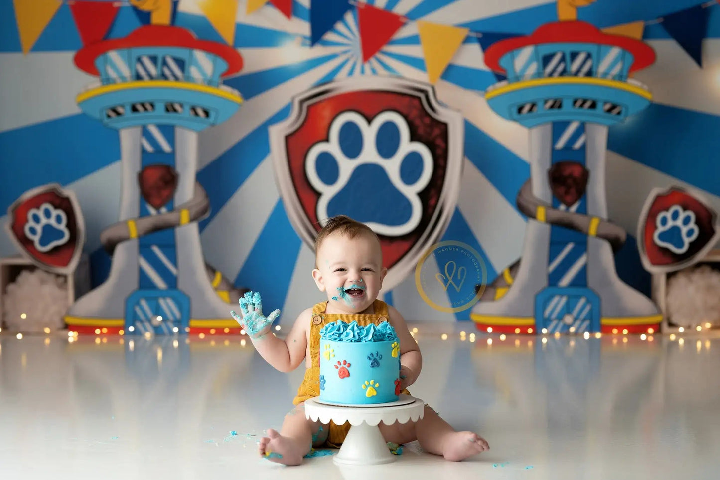 KMK - Paw Patrol Birthday Backdrop