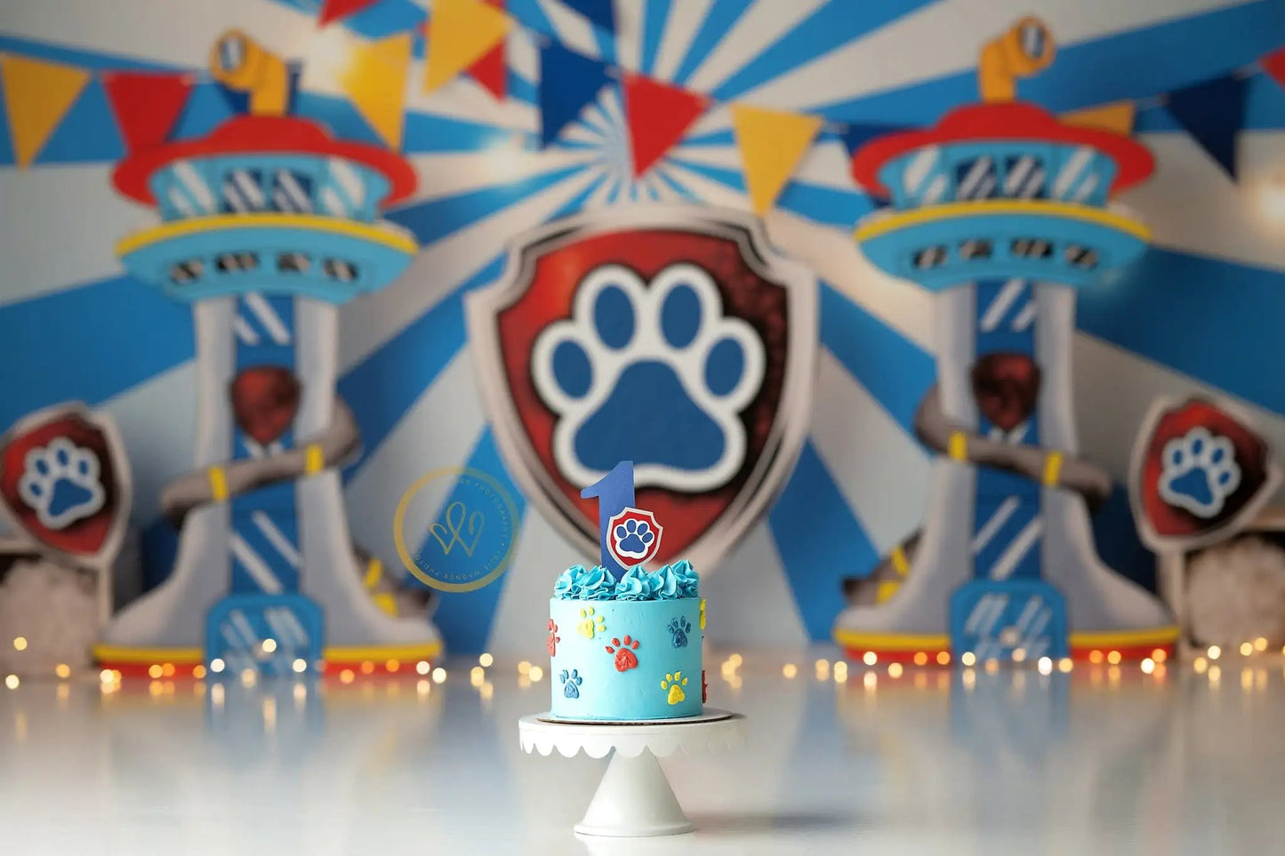 KMK - Paw Patrol Birthday Backdrop