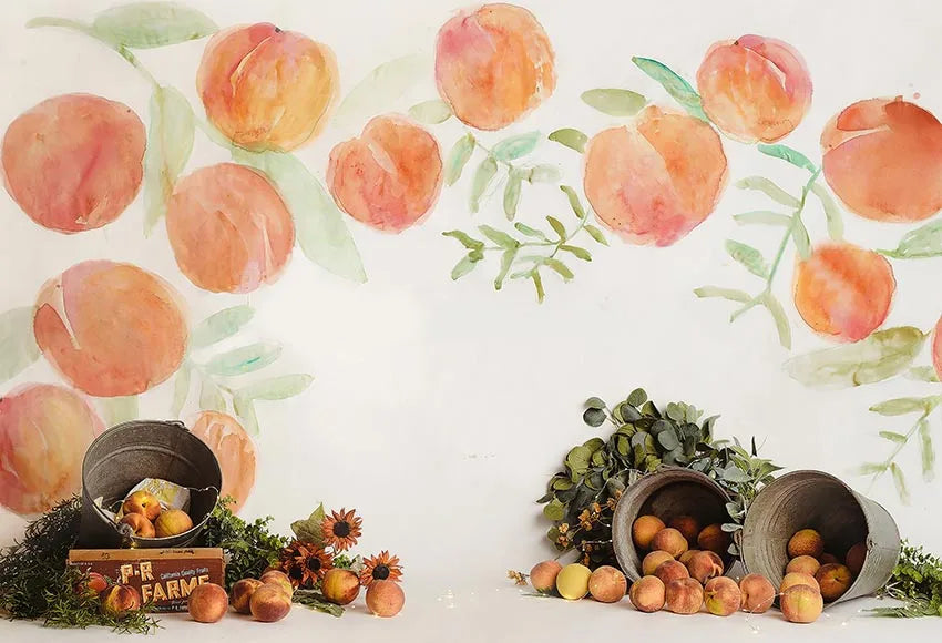 KMK - Peaches and More Backdrop