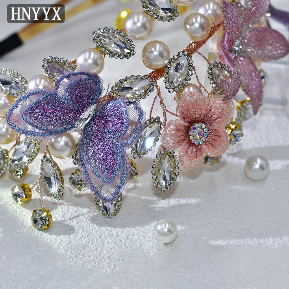 KMK - Pearl Butterfly Headband