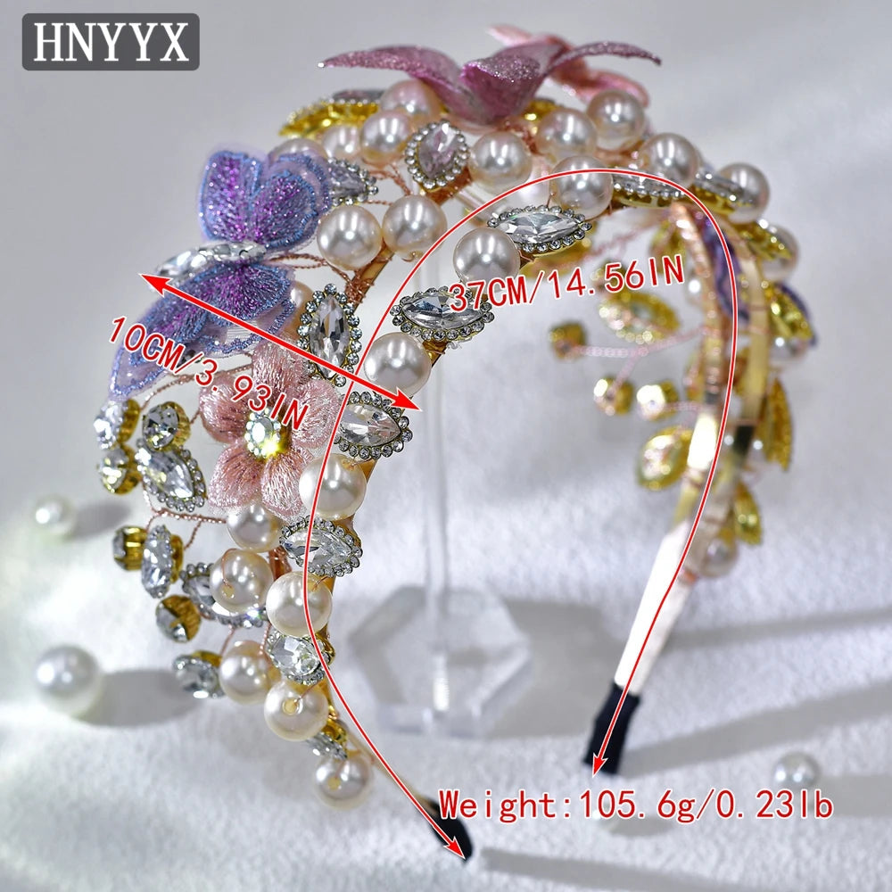 KMK - Pearl Butterfly Headband