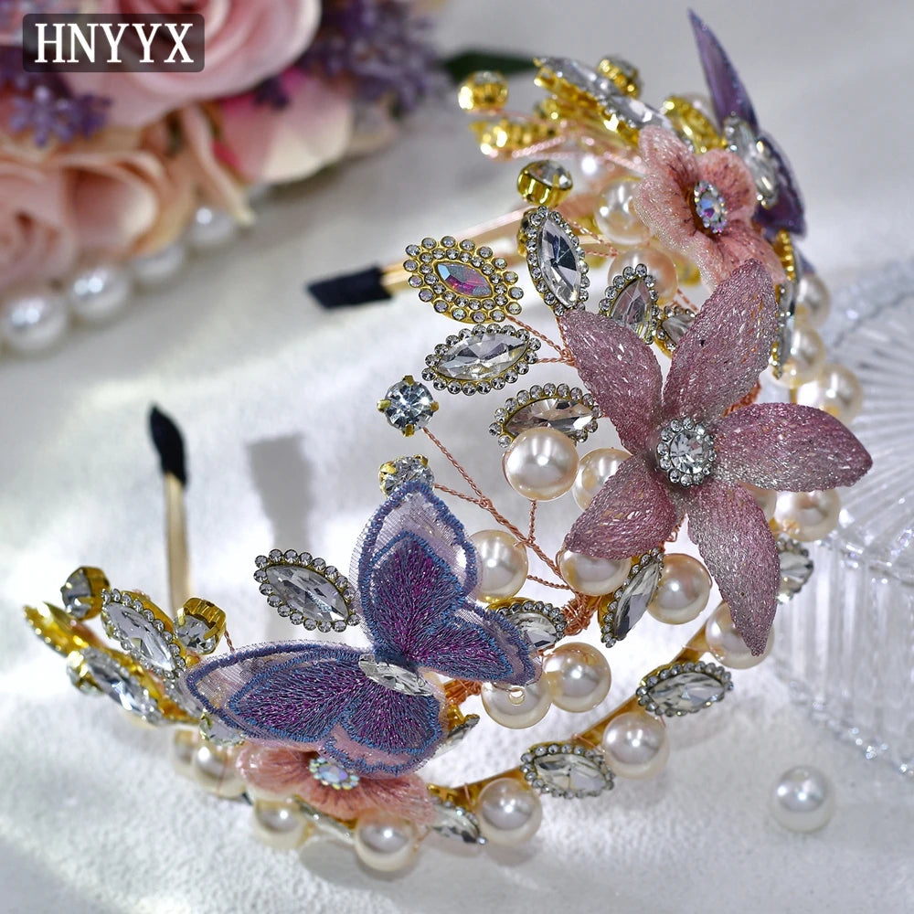 KMK - Pearl Butterfly Headband