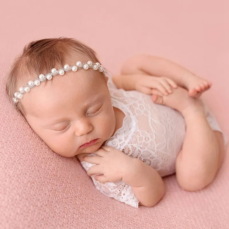 KMK - Pearl newborn Headband