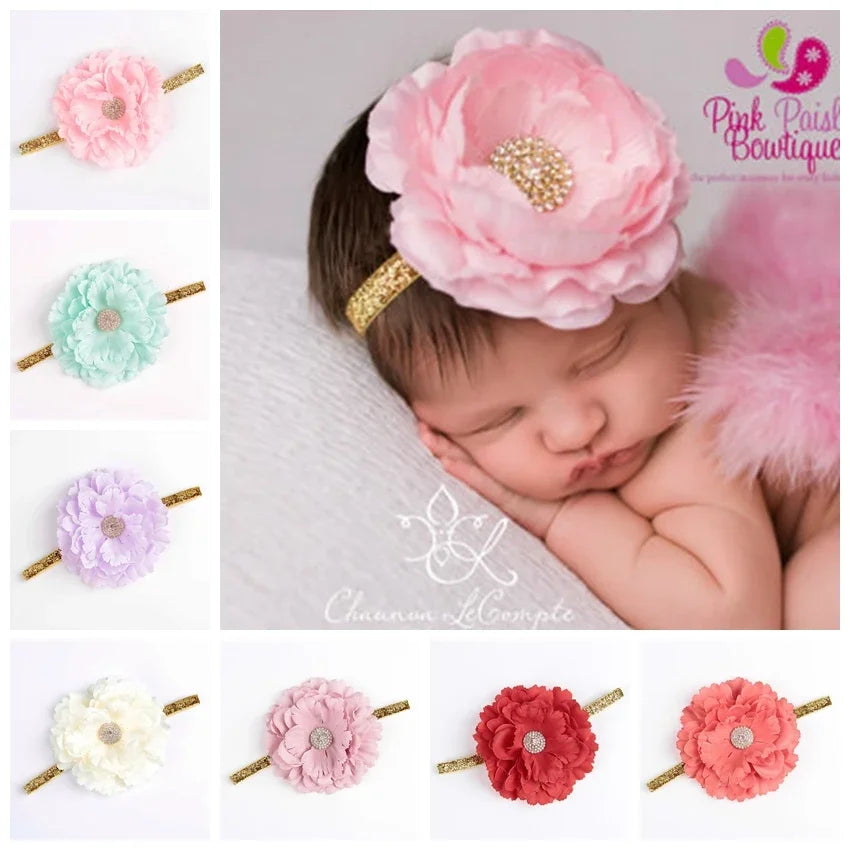 KMK - Peony Flower Headband