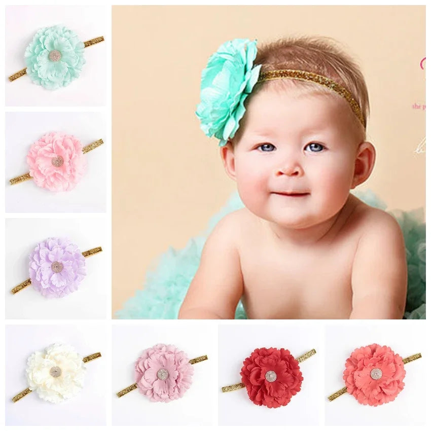 KMK - Peony Flower Headband