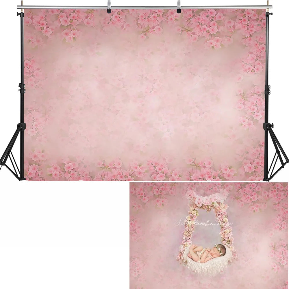 KMK - Pink Pastel watercolour backdrop