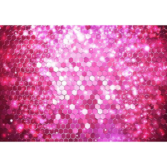 KMK - Pink Shimmer Wall Poly Photography Backdrop