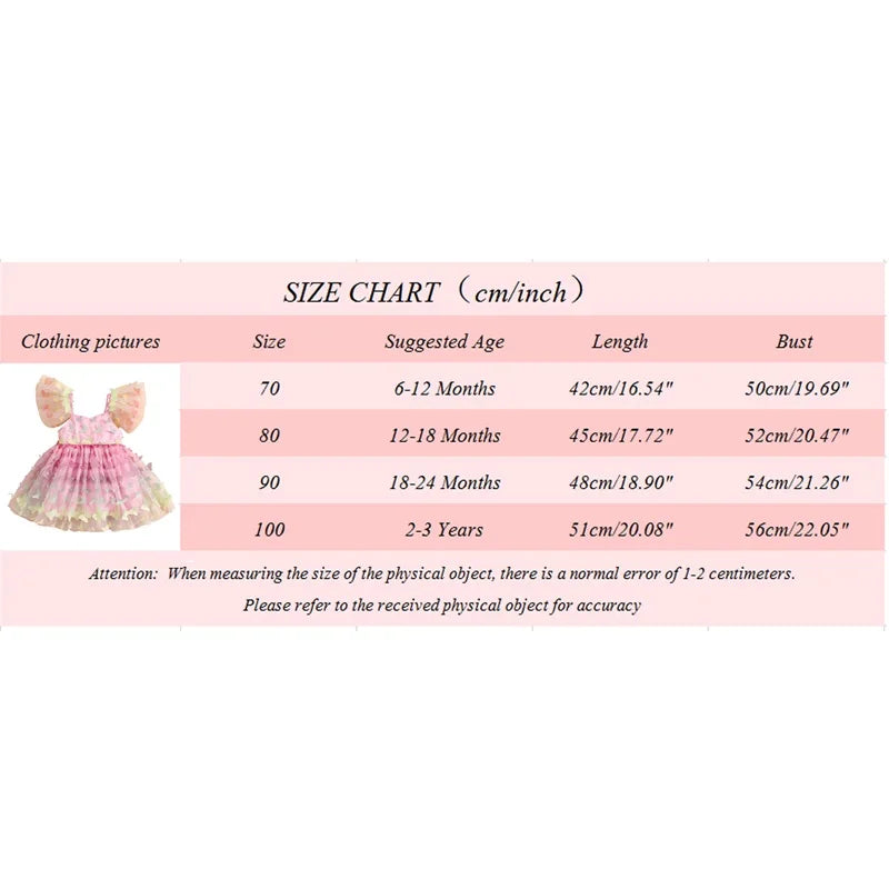 KMK - Pink Sweetheart Butterfly Mesh Dress