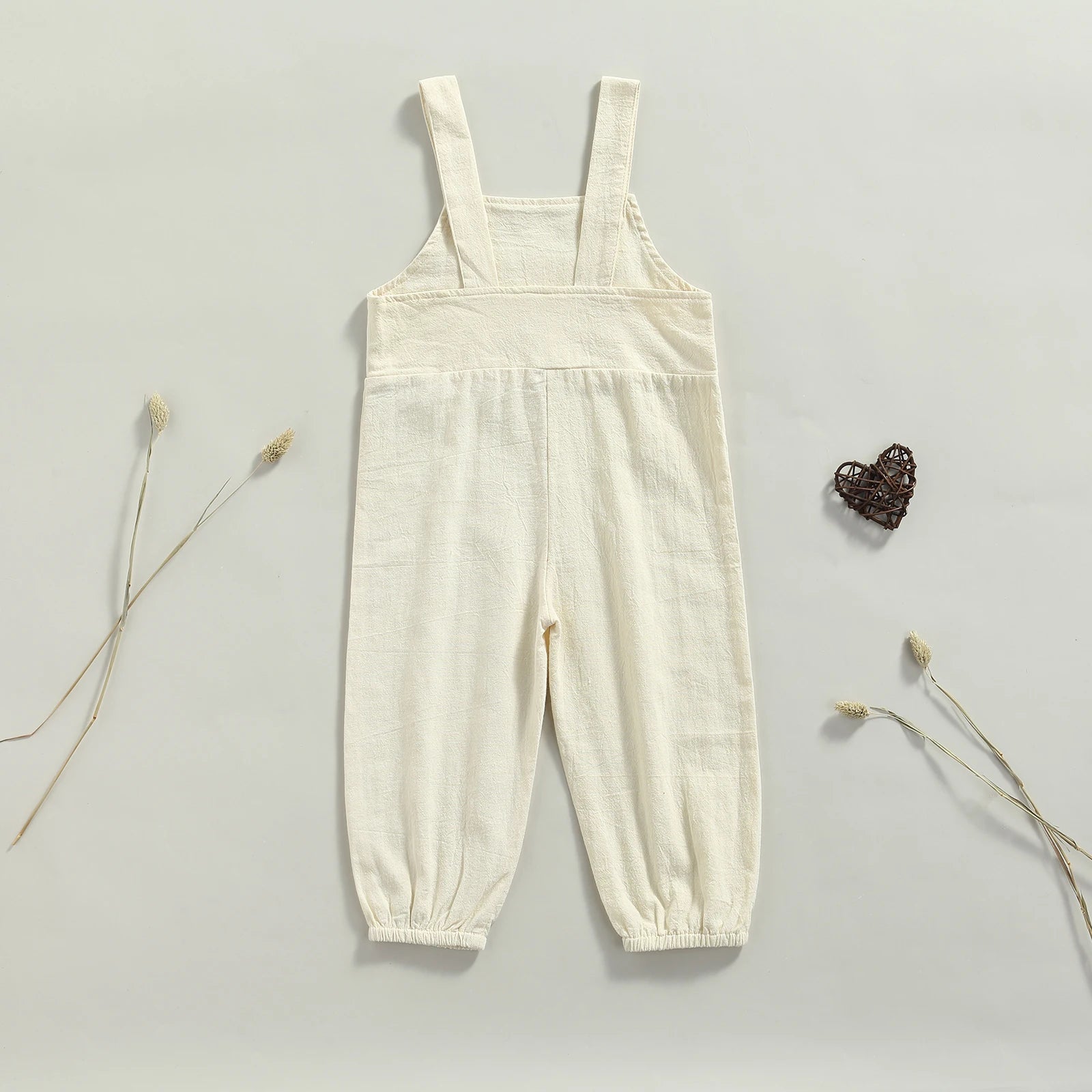 KMK - Plain Suspender Pants