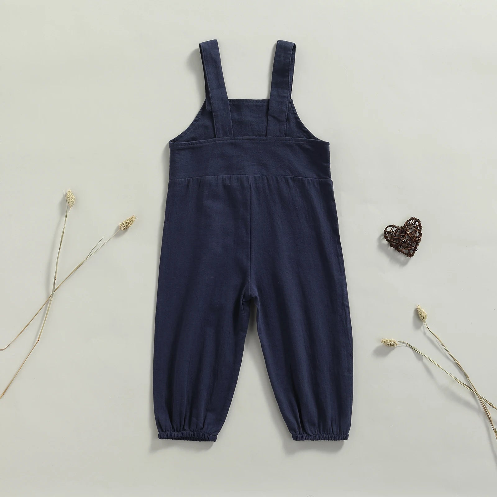 KMK - Plain Suspender Pants