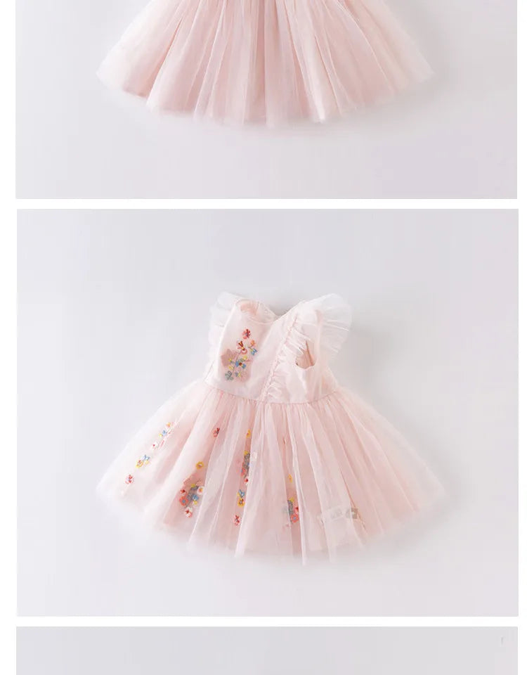 KMK - Princess Embroidery Floral Dress