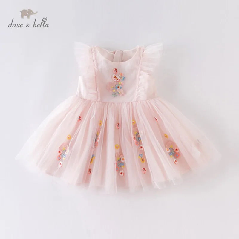 KMK - Princess Embroidery Floral Dress