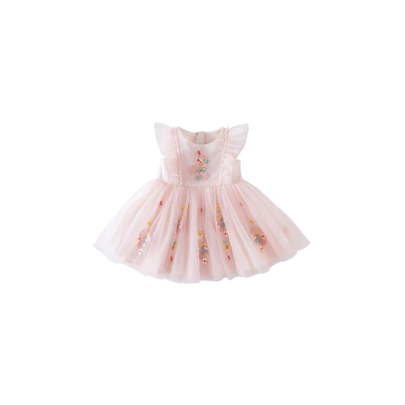 KMK - Princess Embroidery Floral Dress