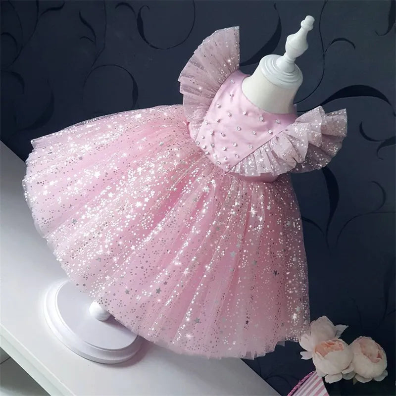 KMK - Princess Sequin Tutu Mesh Dress