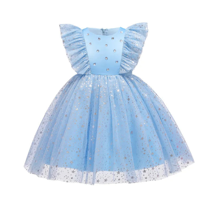 KMK - Princess Sequin Tutu Mesh Dress