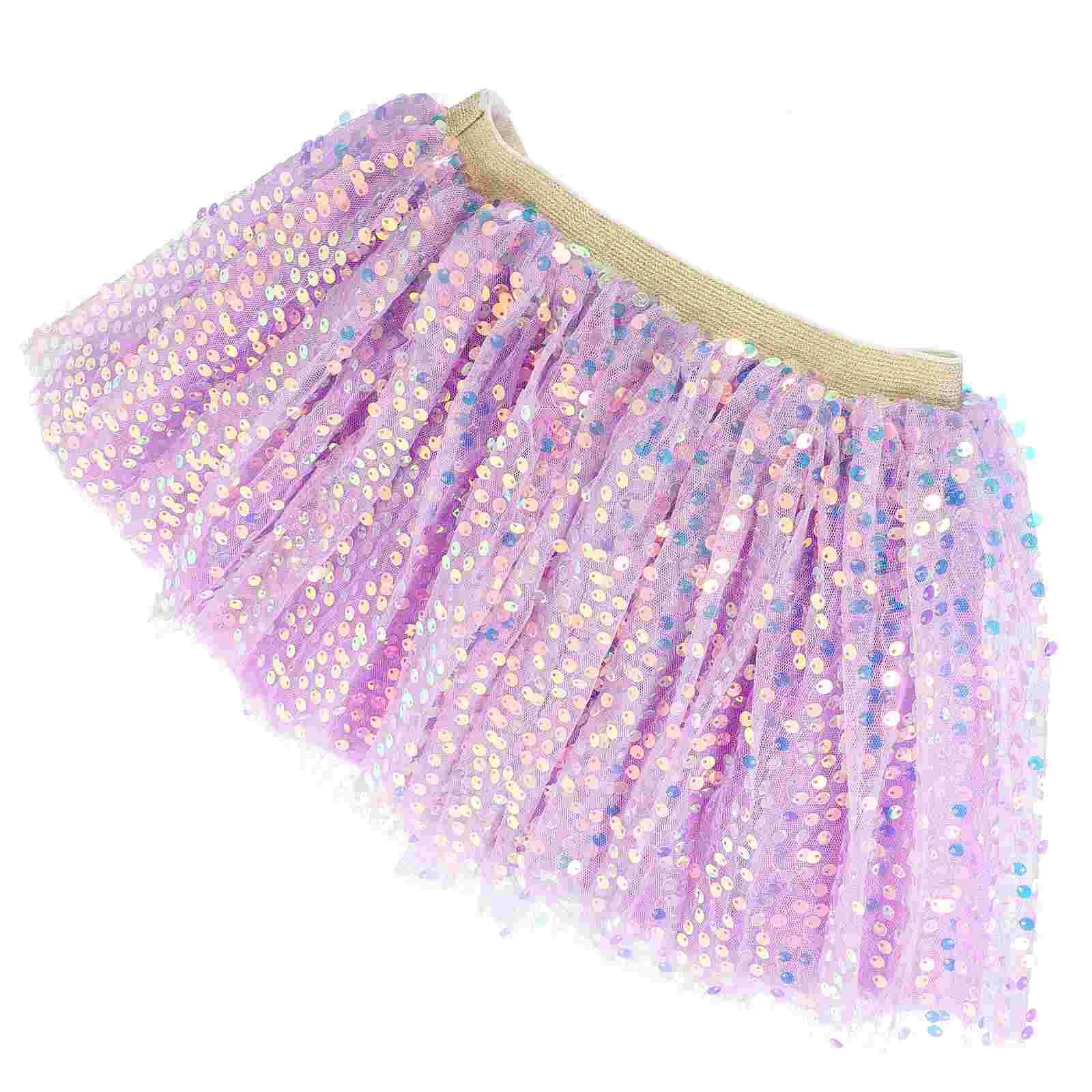 KMK - Purple Mesh Tutu Skirt