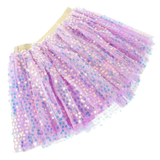 KMK - Purple Mesh Tutu Skirt