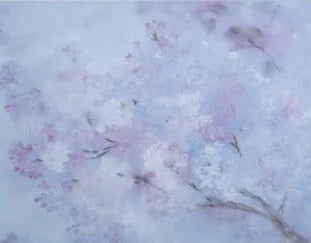 KMK - Purple Storm Tree watercolour backdrop