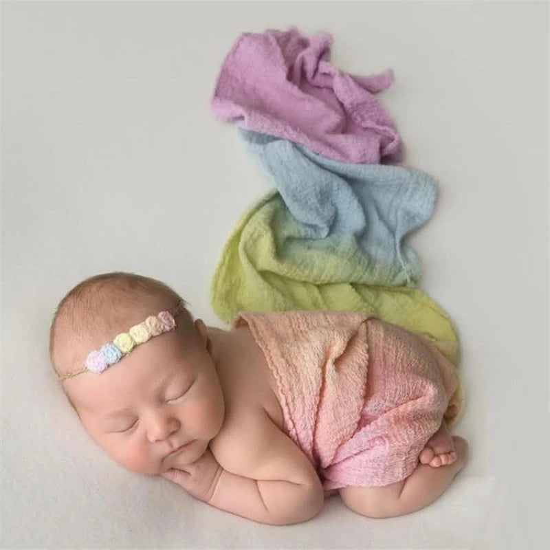 KMK - Rainbow cheesecloth wrap