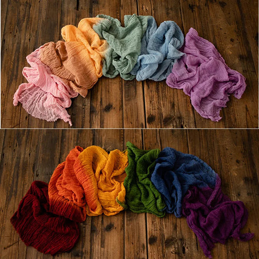 KMK - Rainbow cheesecloth wrap